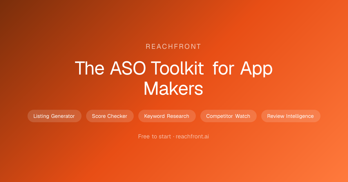 Reachfront screenshot 1